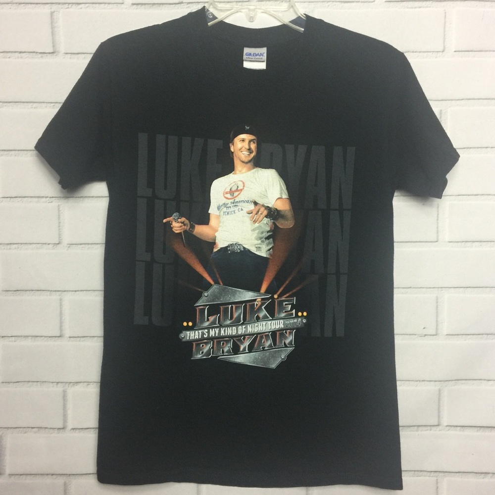 LUKE BRYAN Concert Graphic Tee || Black || Small